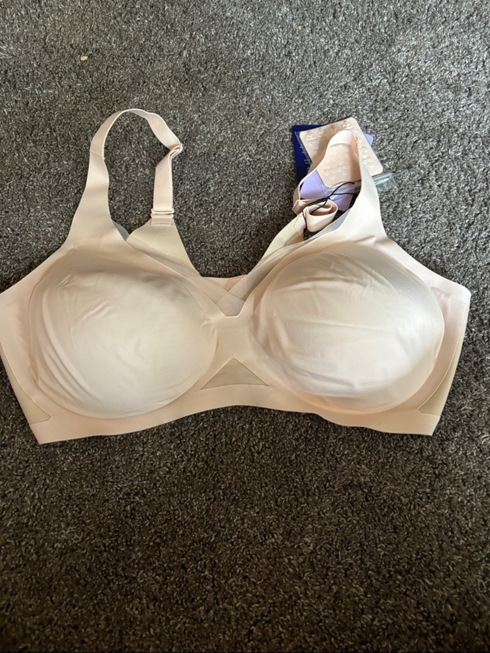 Honeylove Nude Seamless Wireless Full-Coverage Bra